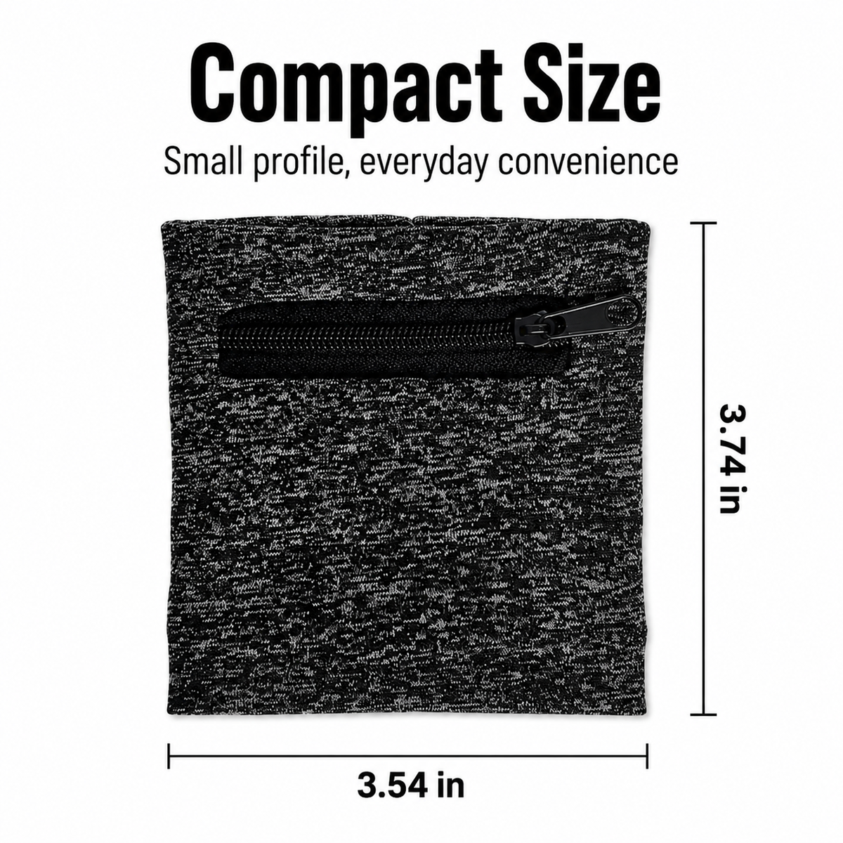 Unisex Zipper Wrist wallet