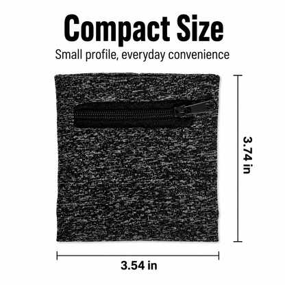 Unisex Zipper Wrist wallet