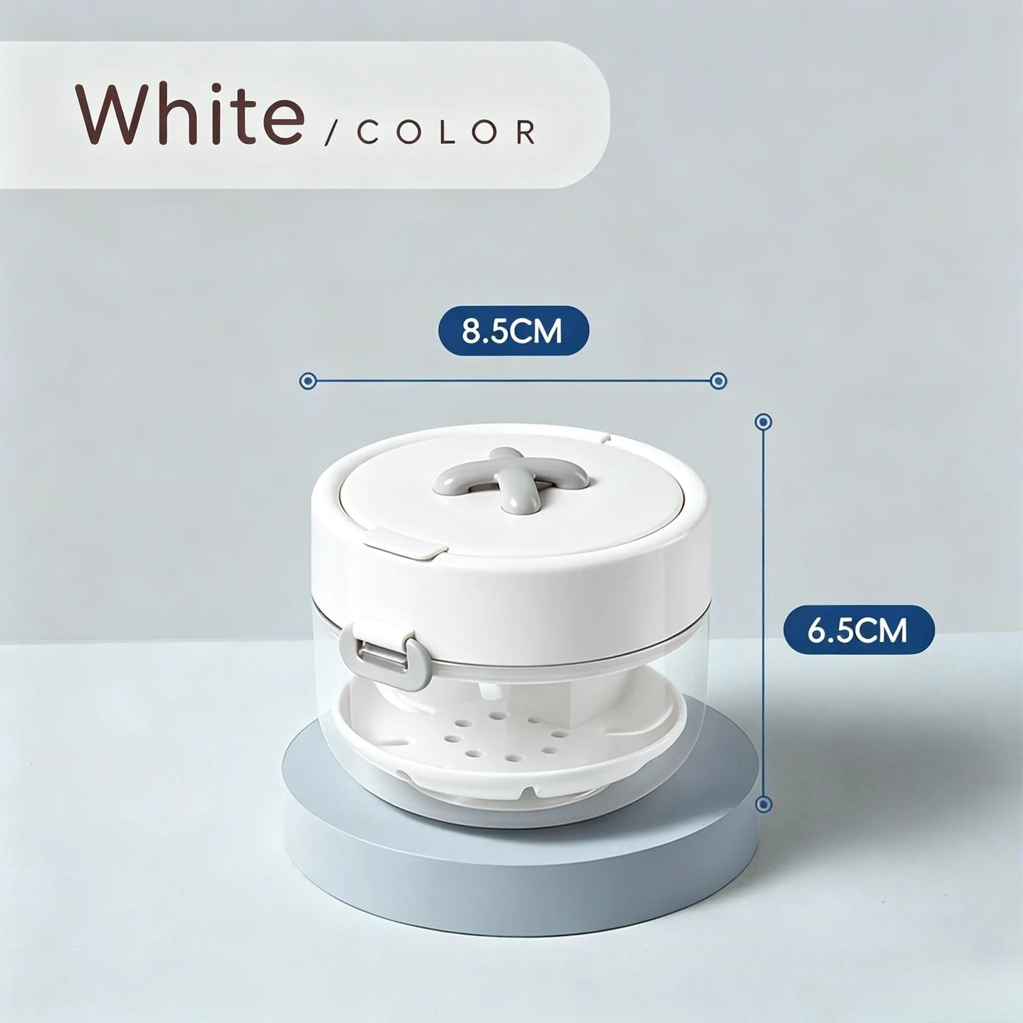 🦷 Smile On the Go | 3-in-1 Portable Retainer Cleaner Case & Denture Soak Container with Mirror, Brush, and Drain Basket 🪞