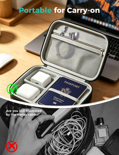 ⚡ Simplify Your Travel Gear | 3-in-2 Multi-Charging Cable with Apple Watch Magnetic Charger, Cruise & Camping Essential for iPhone & iWatch ✨