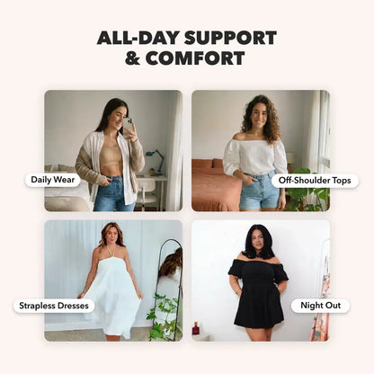 ☁️🚫Goodbye Slipping! The Only Strapless Bra That Actually Stays Up (And Feels Like A Cloud)