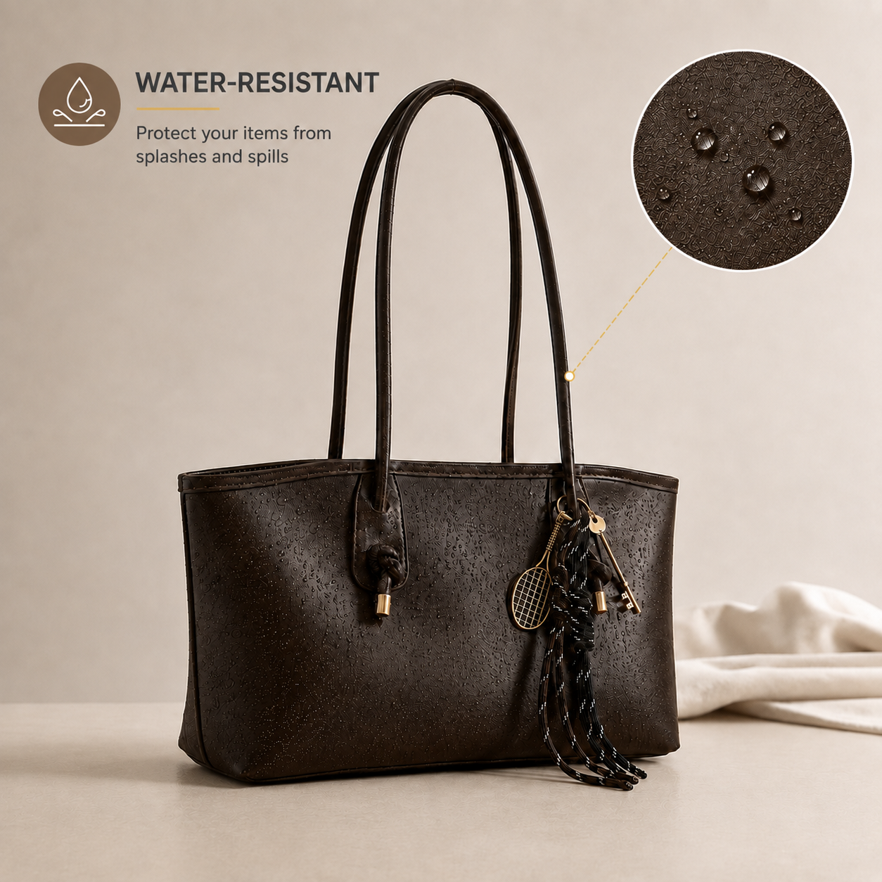 ✨ Elegant & Spacious Women’s Shoulder Bag 👜