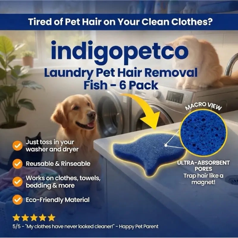 ⚡ The Ultimate Laundry Cheat Code: The 6-Pack Magic Pet Hair Removal Fish That Snatches Every Fur & Cleans Your Clothes Automatically! 🧺🐱
