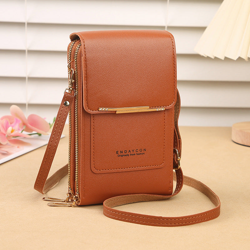✨ 2026 Trendy Touchscreen Crossbody Phone Wallet 📱👜