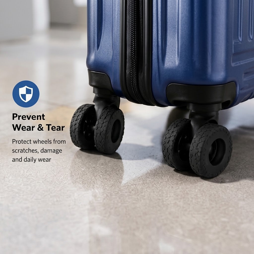 Silicone Luggage Wheel Covers