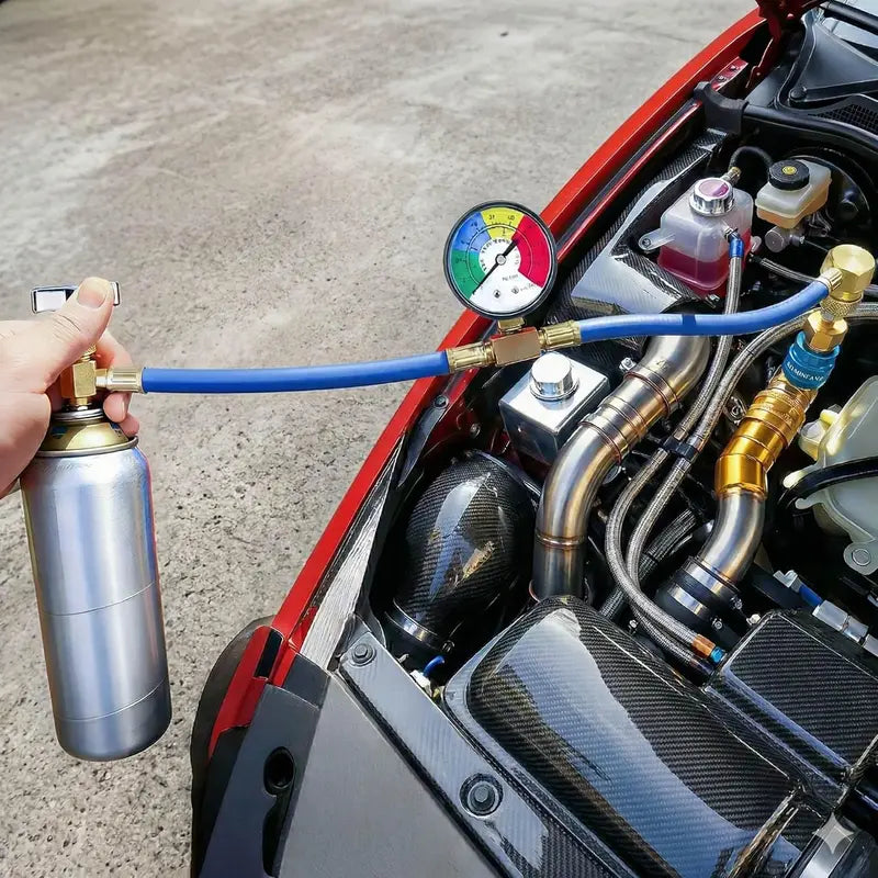 ❄️ Beat the Summer Heatwave: The 5-Minute DIY Car AC Recharge Kit That Saves You Hundreds at the Mechanic! 🛠️🚗