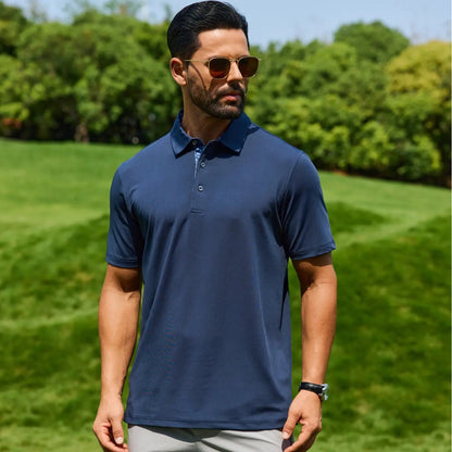 👔 Elevate Your Everyday | 3-Pack Men's Classic Short-Sleeve Polo Shirts, Soft Breathable Collared Golf & Business Casual Tees ✨