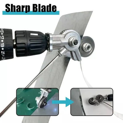 ⚡ Unleash Industrial Power: The Indestructible Sheet Metal Drill Attachment That Cuts Iron, Steel & Aluminum Like Hot Butter! 🛠️⚙️