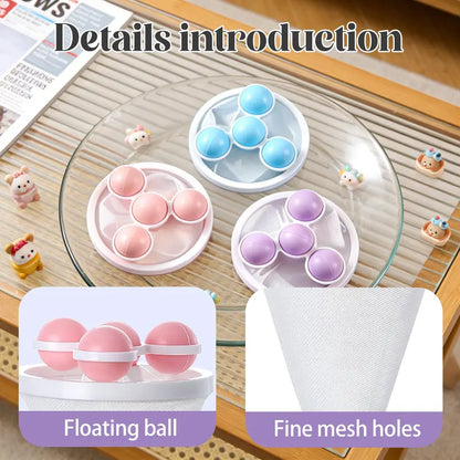 🧺 Hairless Laundry | 3-Pack Reusable Floating Washing Machine Hair & Lint Filter Bags 🐕✨