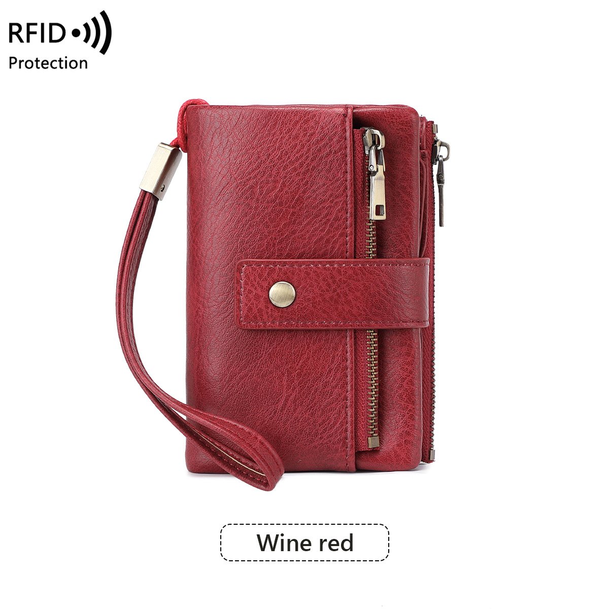 👛 Lock Your Privacy | Limited-Time 49% OFF! Women's RFID Blocking Premium Leather Wallet & Multi-Slot Compact Organizer ✨