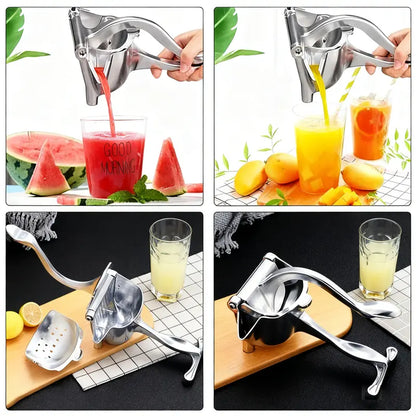 🍋 100% Pure Juice | Portable Multi-Functional Manual Fruit Juicer Squeezer 🍹