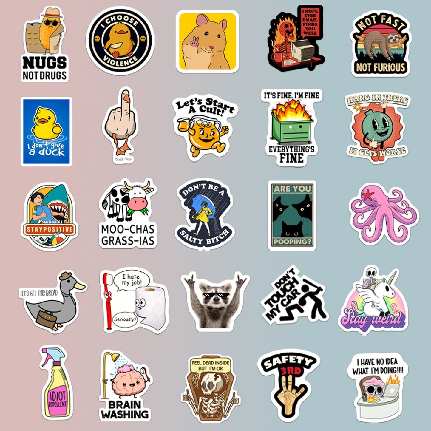 130pcs-funny-saying-sticker-pack-suitable-for-bumpers-safety-helmets-water-bottles-colleagues-computers-5661