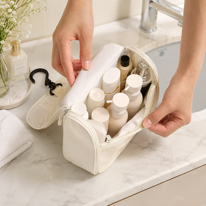 Hook toilet storage bag