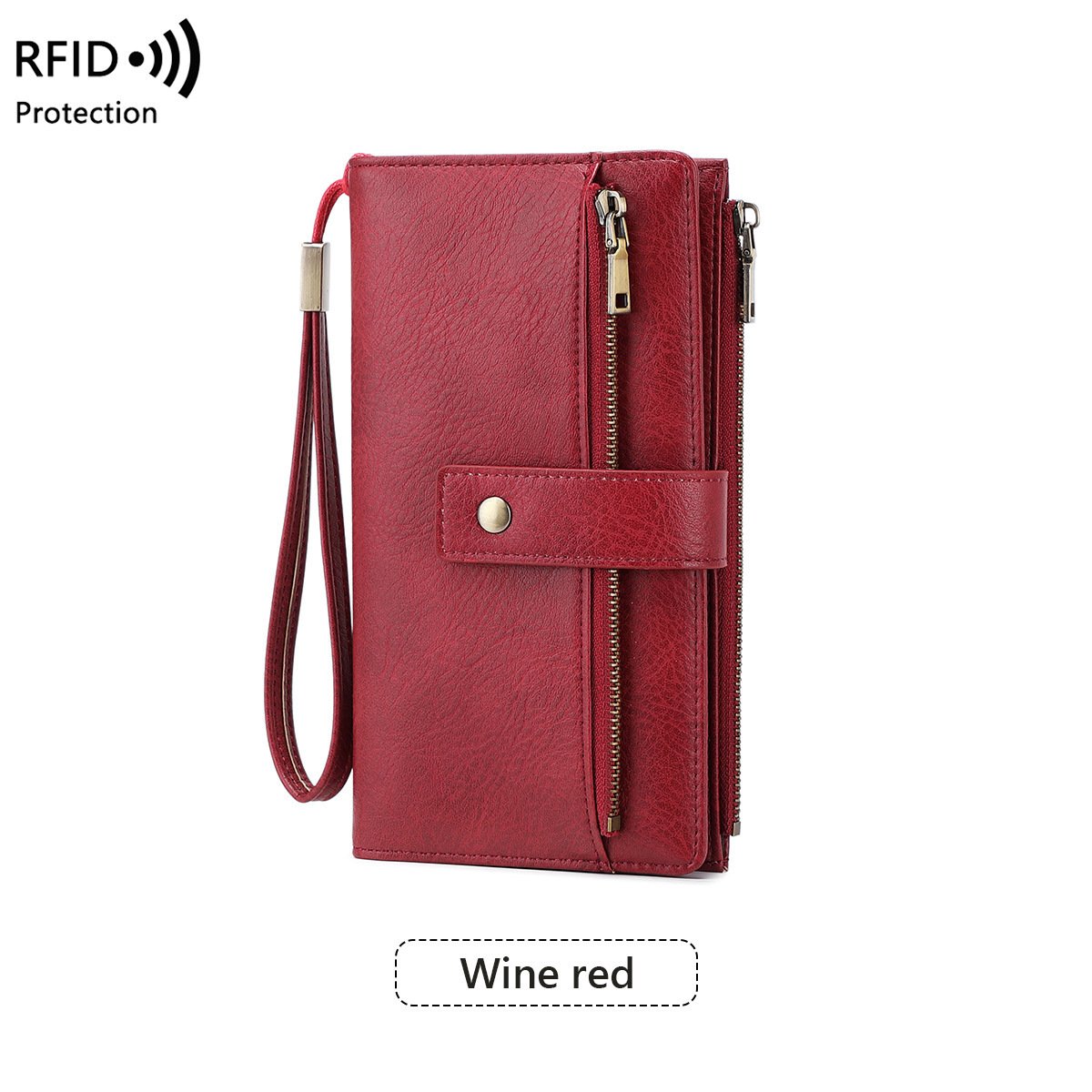 👛 Lock Your Privacy | Limited-Time 49% OFF! Women's RFID Blocking Premium Leather Wallet & Multi-Slot Compact Organizer ✨