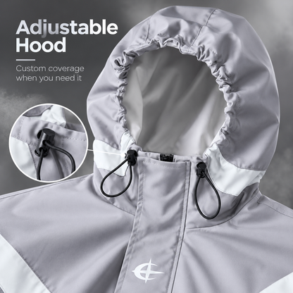 Men's Futuristic Techwear Windbreaker