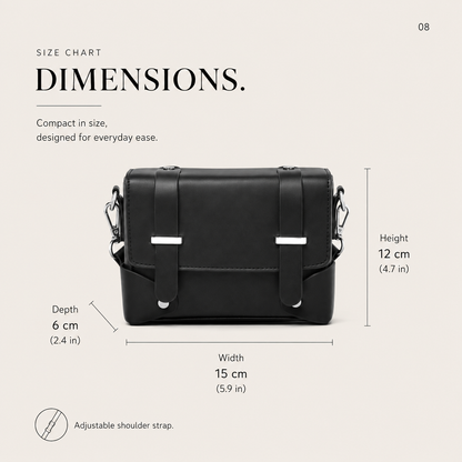 Portable Mini Sling Crossbody Bag
