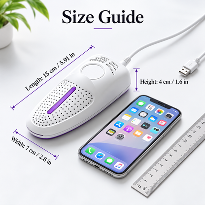 2-in-1 Shoe Dryer & Deodorizer – Quick Drying