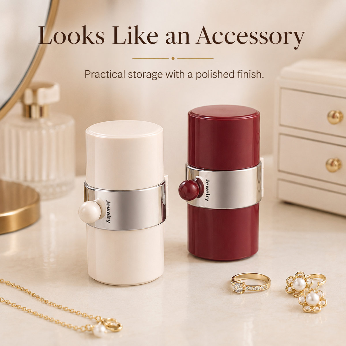 Portable Travel Jewelry Organizer