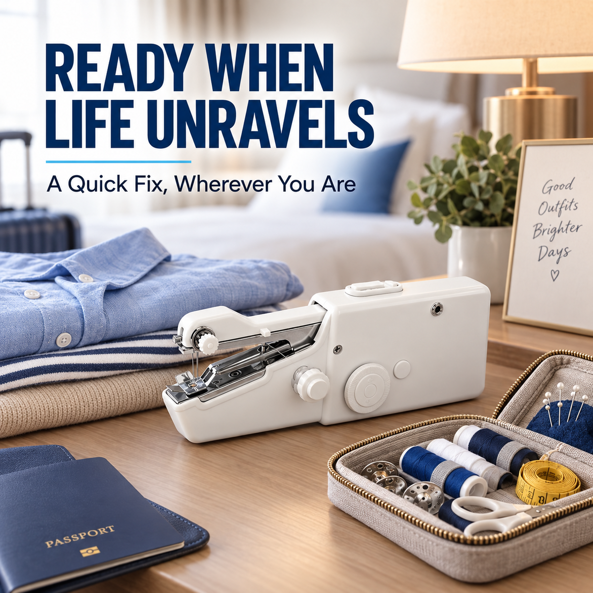 Quick Repair Handheld Sewing Machine
