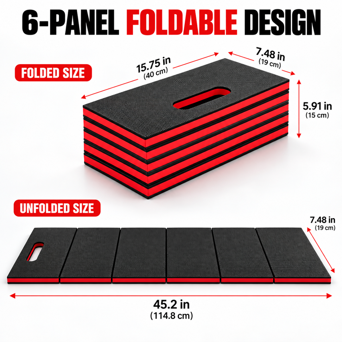 Foldable Multi-Purpose Foam Mat – Cushioned Ground Support