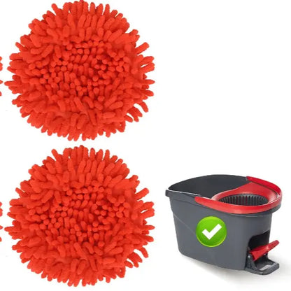 🔥 Turn Your Mop Into A High-Reach Dust Trap In 1 Second! 🧹✨（Dry cleaning collection tub and handle not included）