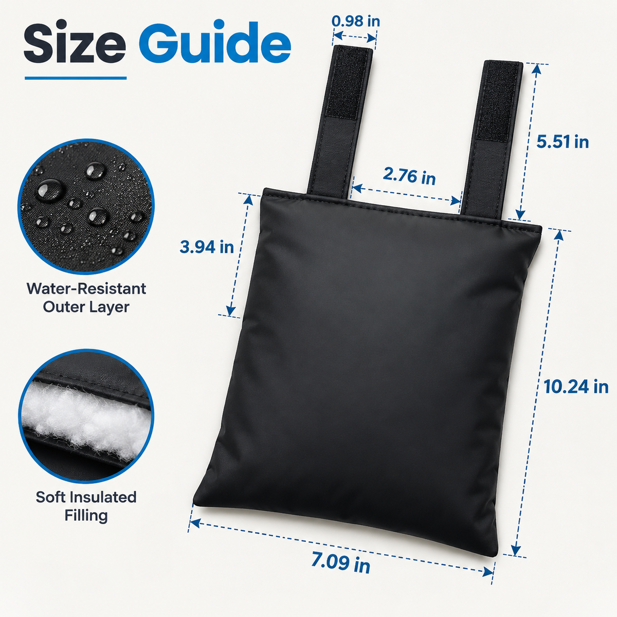 Outdoor faucet cover size guide in inches