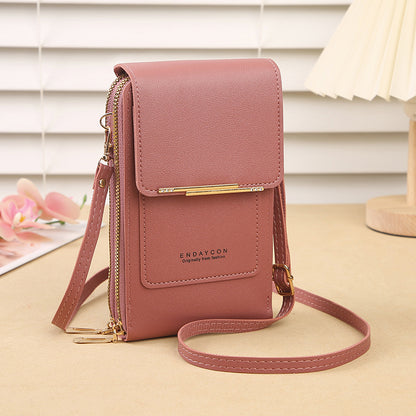 ✨ 2026 Trendy Touchscreen Crossbody Phone Wallet 📱👜