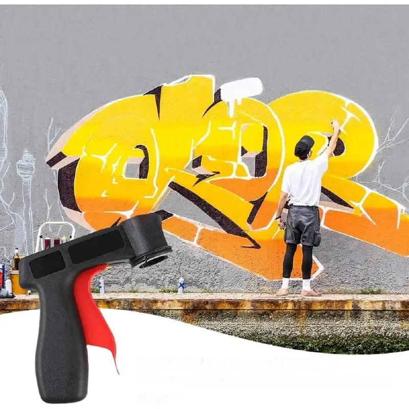 ⚡ Upgrade Your Spray Can to a $400 Paint Gun: The Heavy-Duty Full-Grip Trigger Handle That Eliminates Finger Cramps & Paint Drips Instantly! 🛠️🎨