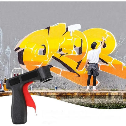 ⚡ Upgrade Your Spray Can to a $400 Paint Gun: The Heavy-Duty Full-Grip Trigger Handle That Eliminates Finger Cramps & Paint Drips Instantly! 🛠️🎨