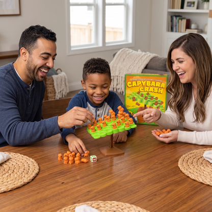 🦫 The Ultimate Capybara Balancing Game | Spooky Fun Family Game Night Essentials & Educational Kids Toy 🎲