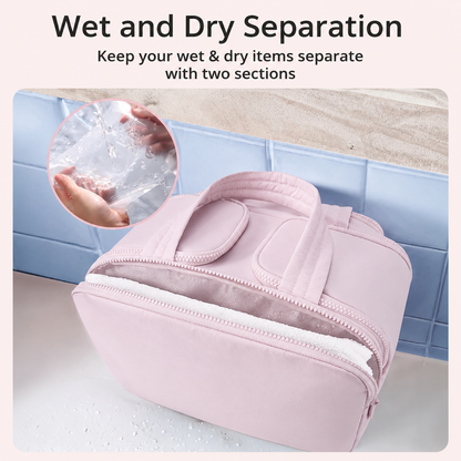 ✨ Large Travel Toiletry Bag for Women – Lightweight & Spacious 💄✈️