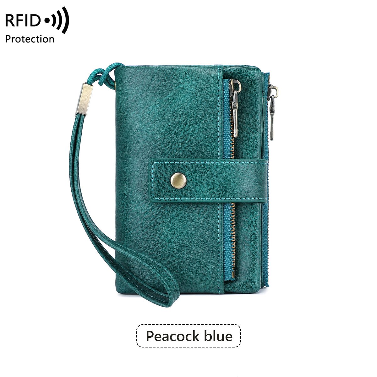 👛 Lock Your Privacy | Limited-Time 49% OFF! Women's RFID Blocking Premium Leather Wallet & Multi-Slot Compact Organizer ✨