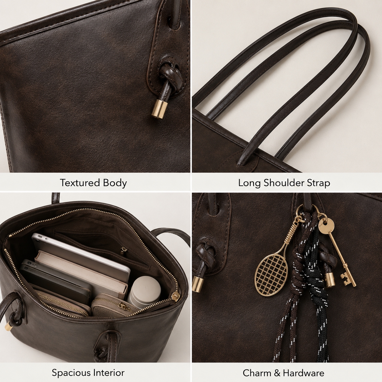 ✨ Elegant & Spacious Women’s Shoulder Bag 👜
