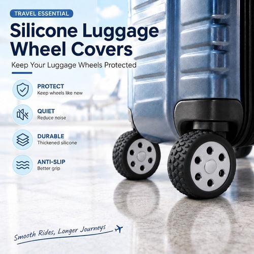 Silicone Luggage Wheel Covers