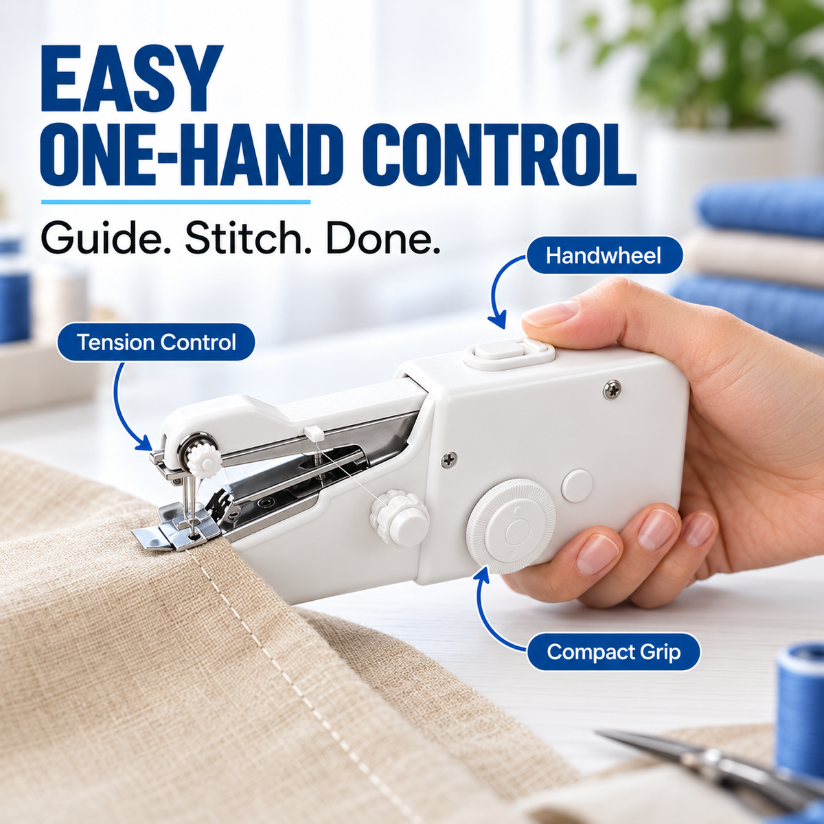 Quick Repair Handheld Sewing Machine