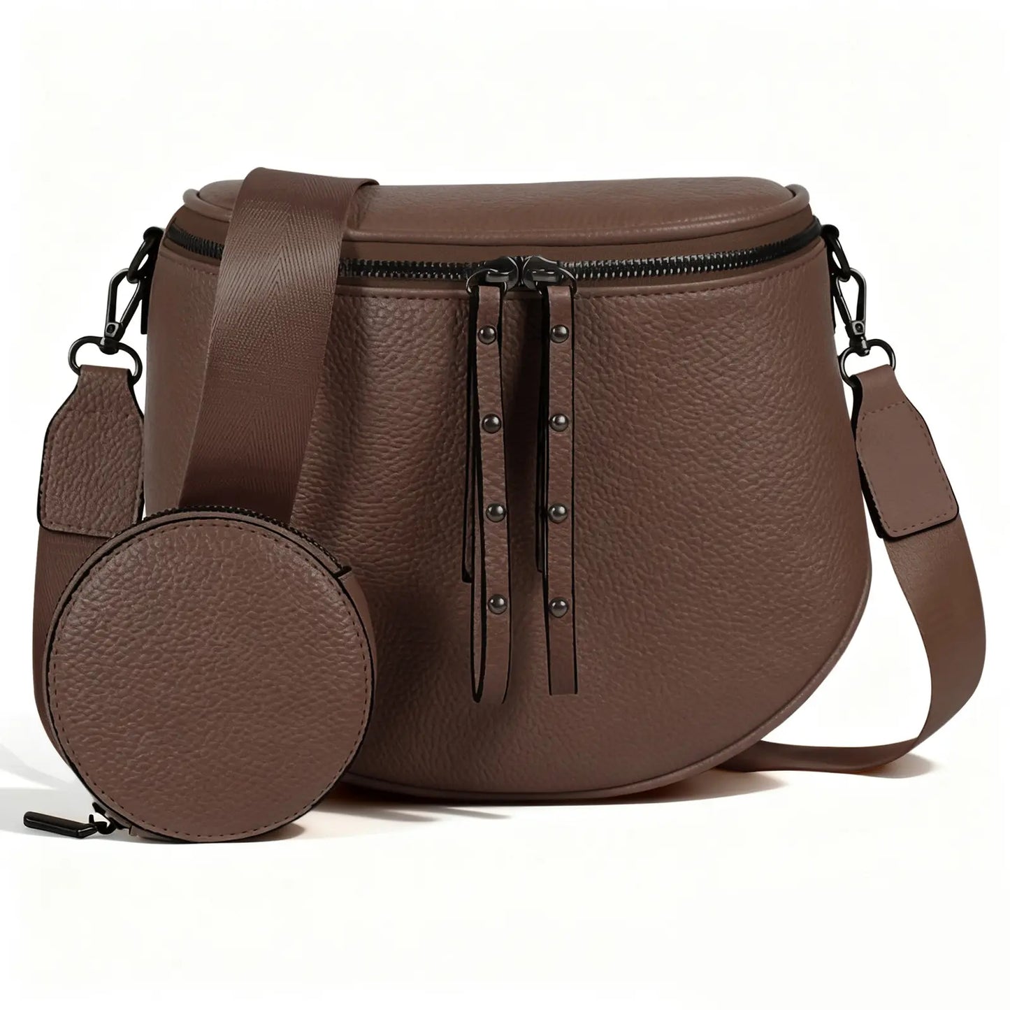 👜 Women's Leather Crossbody Bag | Waterproof, Spacious & Stylish ✨