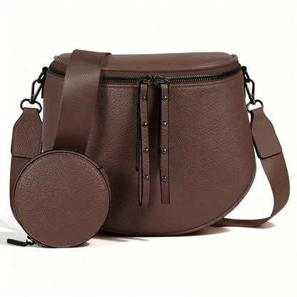 👜 Women's Leather Crossbody Bag | Waterproof, Spacious & Stylish ✨