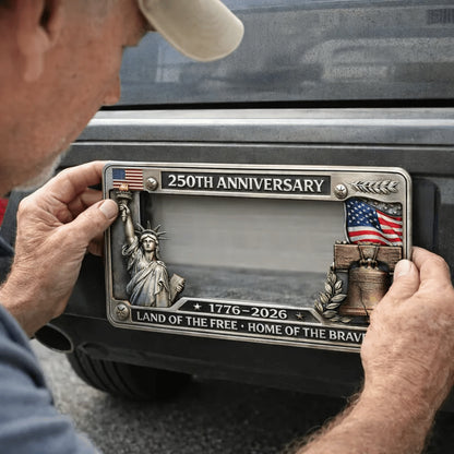 🦅 Salute To Glory | A Once-in-250-Years Symbol of American Pride Premium Car Emblem Decal