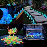 ⏰Hot Sale- 2026 Colorful Glow-in-the-Dark Garden Stones Night