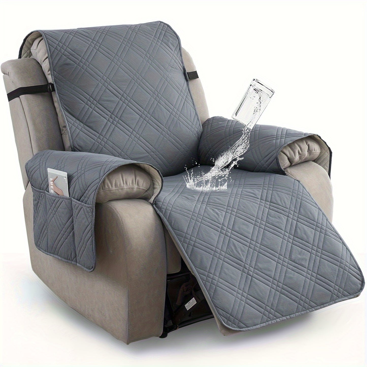 🛋️ Zero Spills, Zero Scratches: Protect Your Expensive Recliner with the 100% Waterproof, Non-Slip Shield! 🐾🍷
