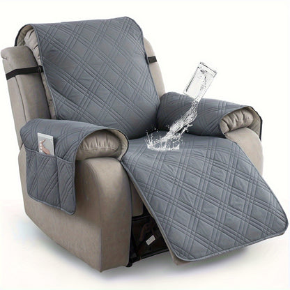 🛋️ Zero Spills, Zero Scratches: Protect Your Expensive Recliner with the 100% Waterproof, Non-Slip Shield! 🐾🍷