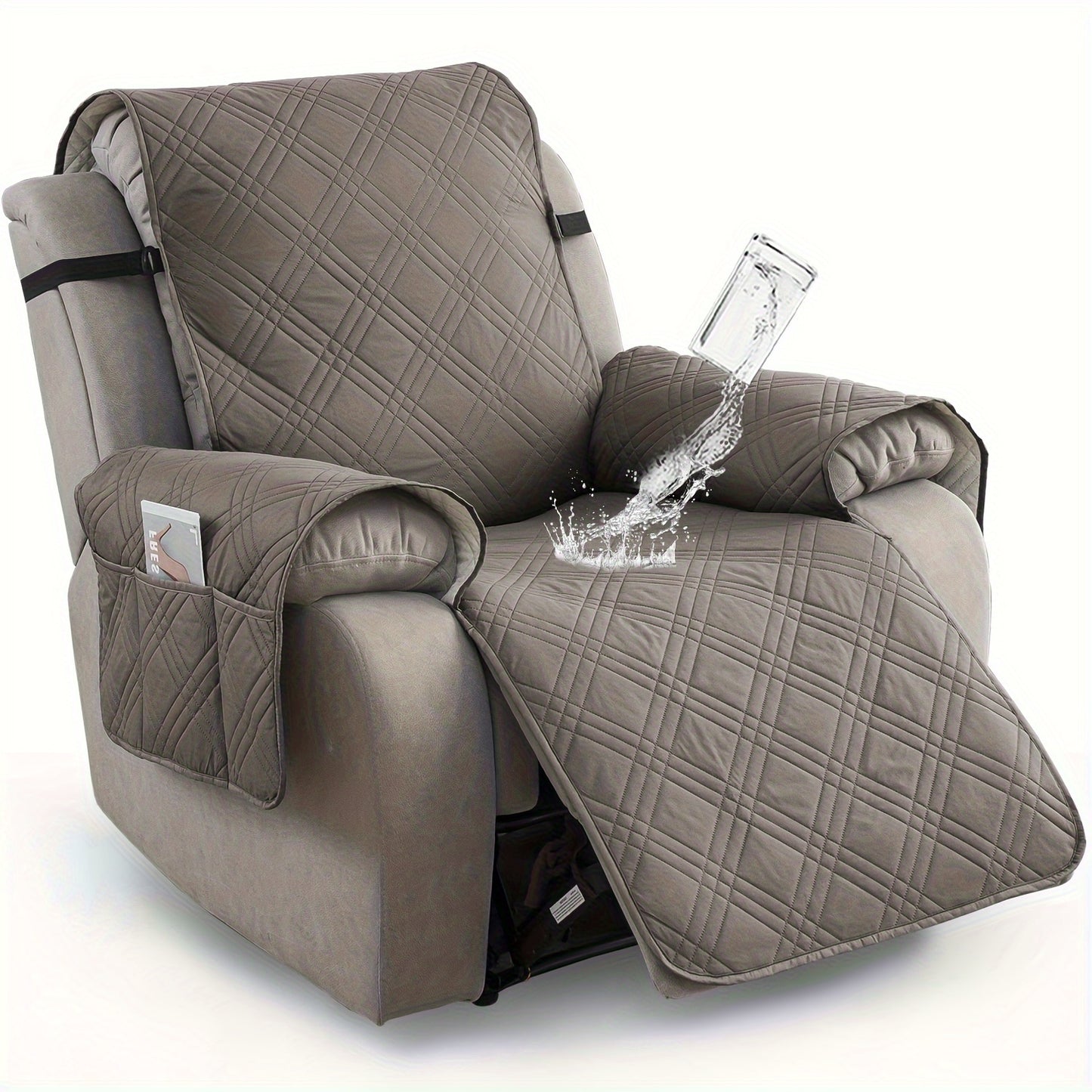 🛋️ Zero Spills, Zero Scratches: Protect Your Expensive Recliner with the 100% Waterproof, Non-Slip Shield! 🐾🍷