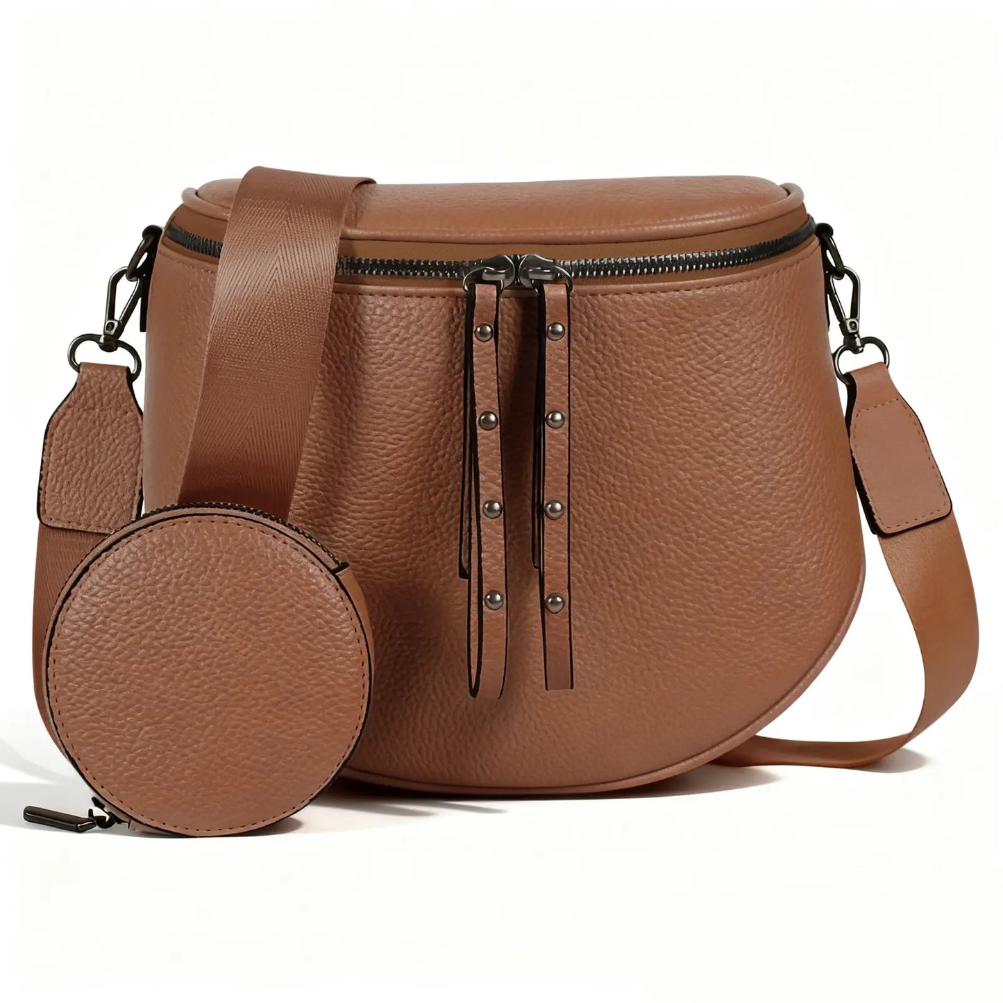 👜 Women's Leather Crossbody Bag | Waterproof, Spacious & Stylish ✨