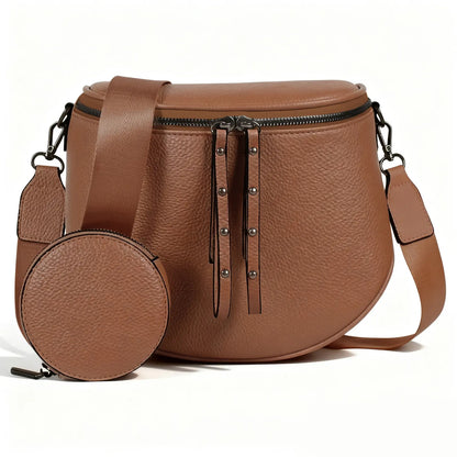 👜 Women's Leather Crossbody Bag | Waterproof, Spacious & Stylish ✨