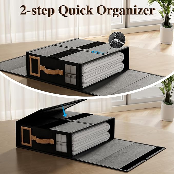 🛏️✨Foldable Sheet Storage Set – Keep Your Bedding Organized and Neat