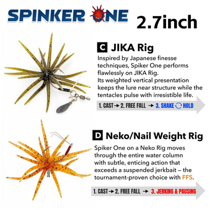 ?2026 HOT SALE 49% OFF? Tentacle Finesse Soft Plastic Lure