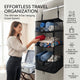 🧳 Travel Hanging Closet Organizer Bag with Hooks & Compression Straps