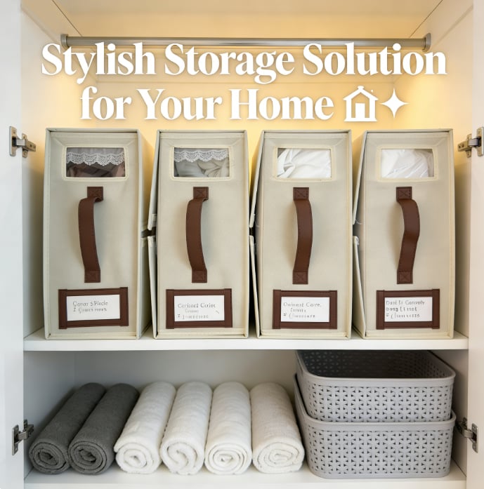 🛏️✨Foldable Sheet Storage Set – Keep Your Bedding Organized and Neat