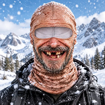 Funny Face Winter Hood – Cozy Full-Coverage Balaclava