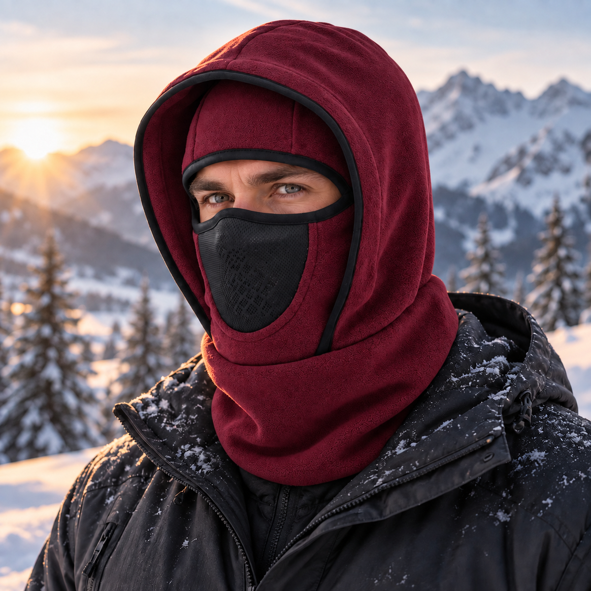 Unisex Thermal Balaclava – Windproof Full Face Winter Hood